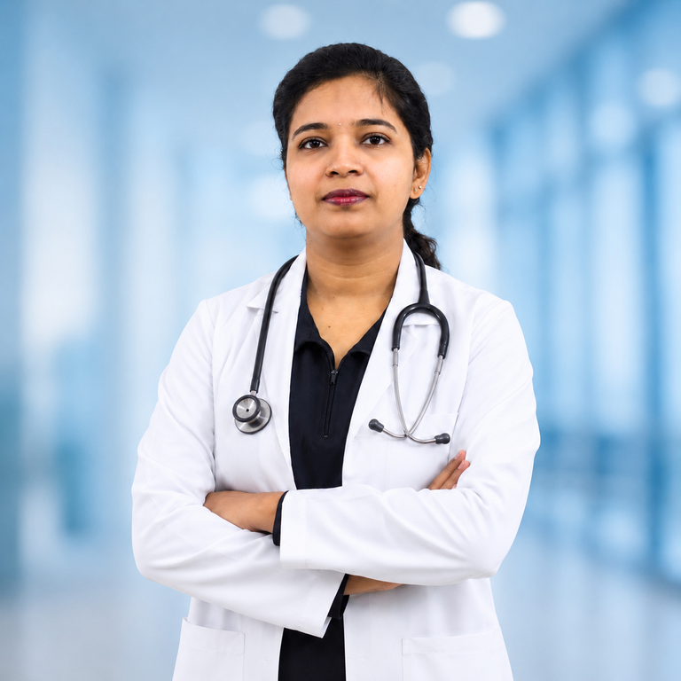 Portrait of Dr Maydari Sumavally